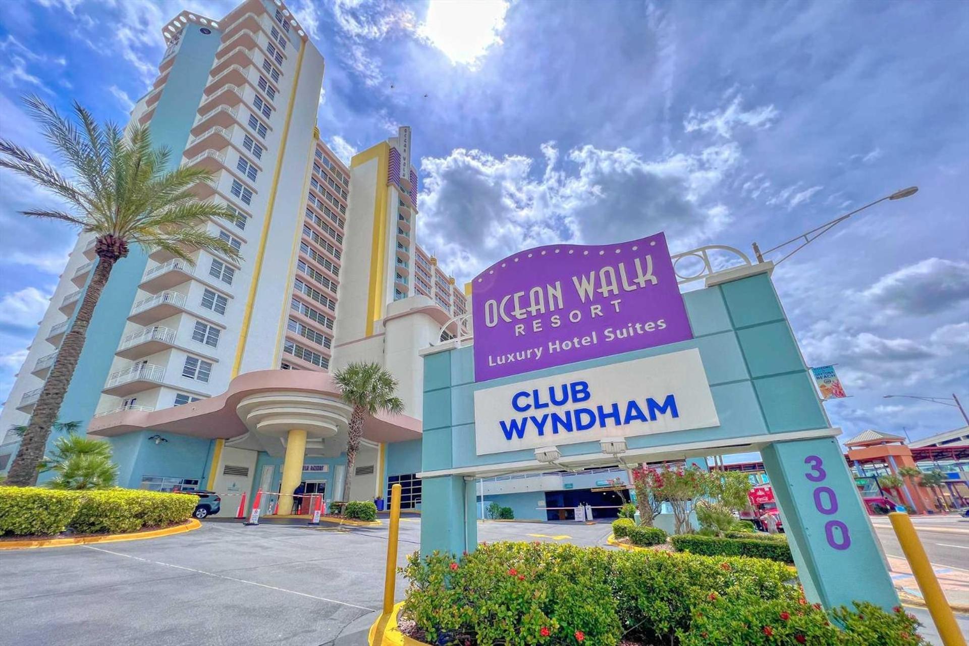 Luxury 8Th Floor 2 Bedroom Condo Direct Oceanfront Wyndham Ocean Walk Resort Daytona Beach | 801 المظهر الخارجي الصورة