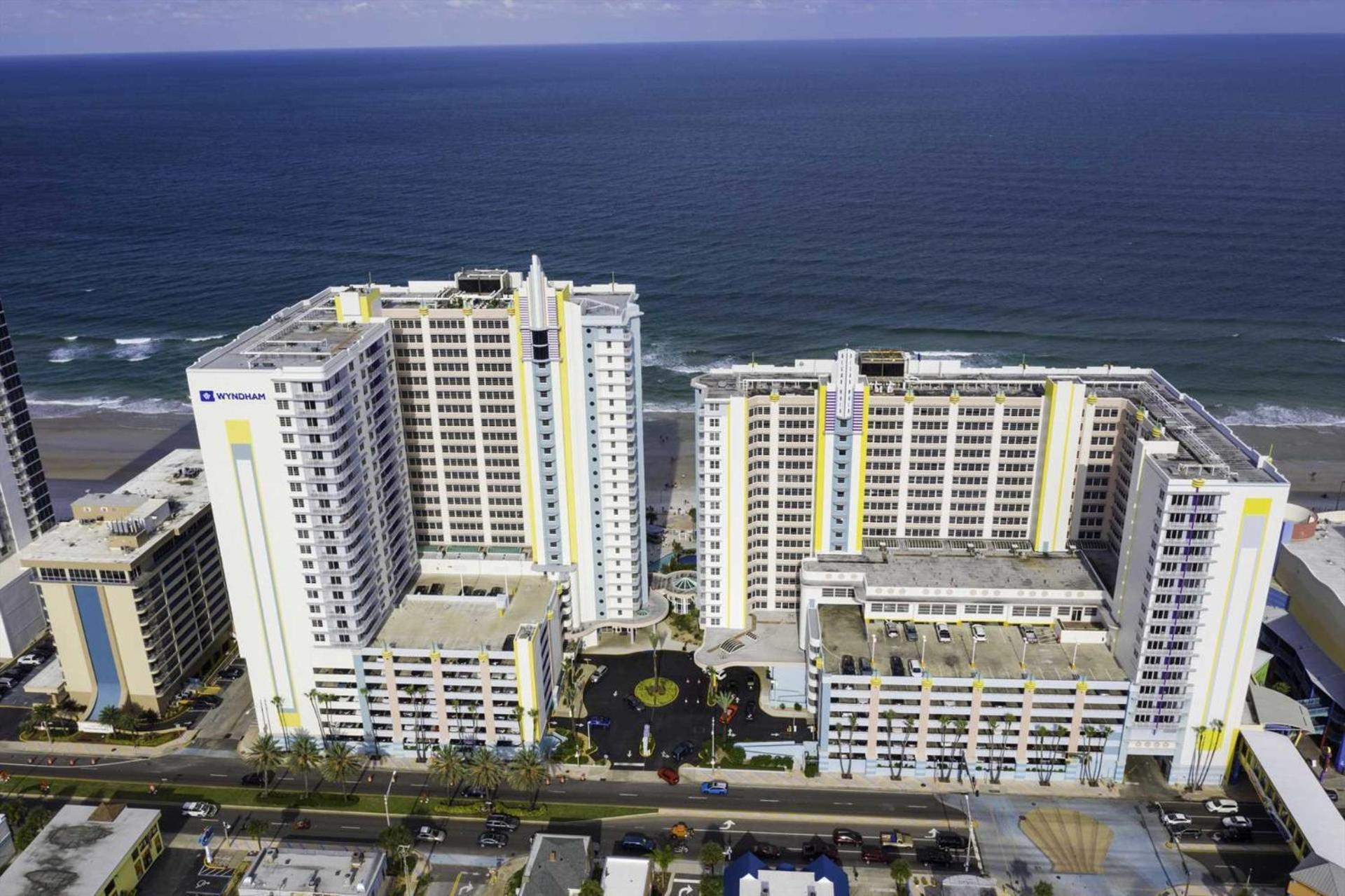 Luxury 8Th Floor 2 Bedroom Condo Direct Oceanfront Wyndham Ocean Walk Resort Daytona Beach | 801 المظهر الخارجي الصورة