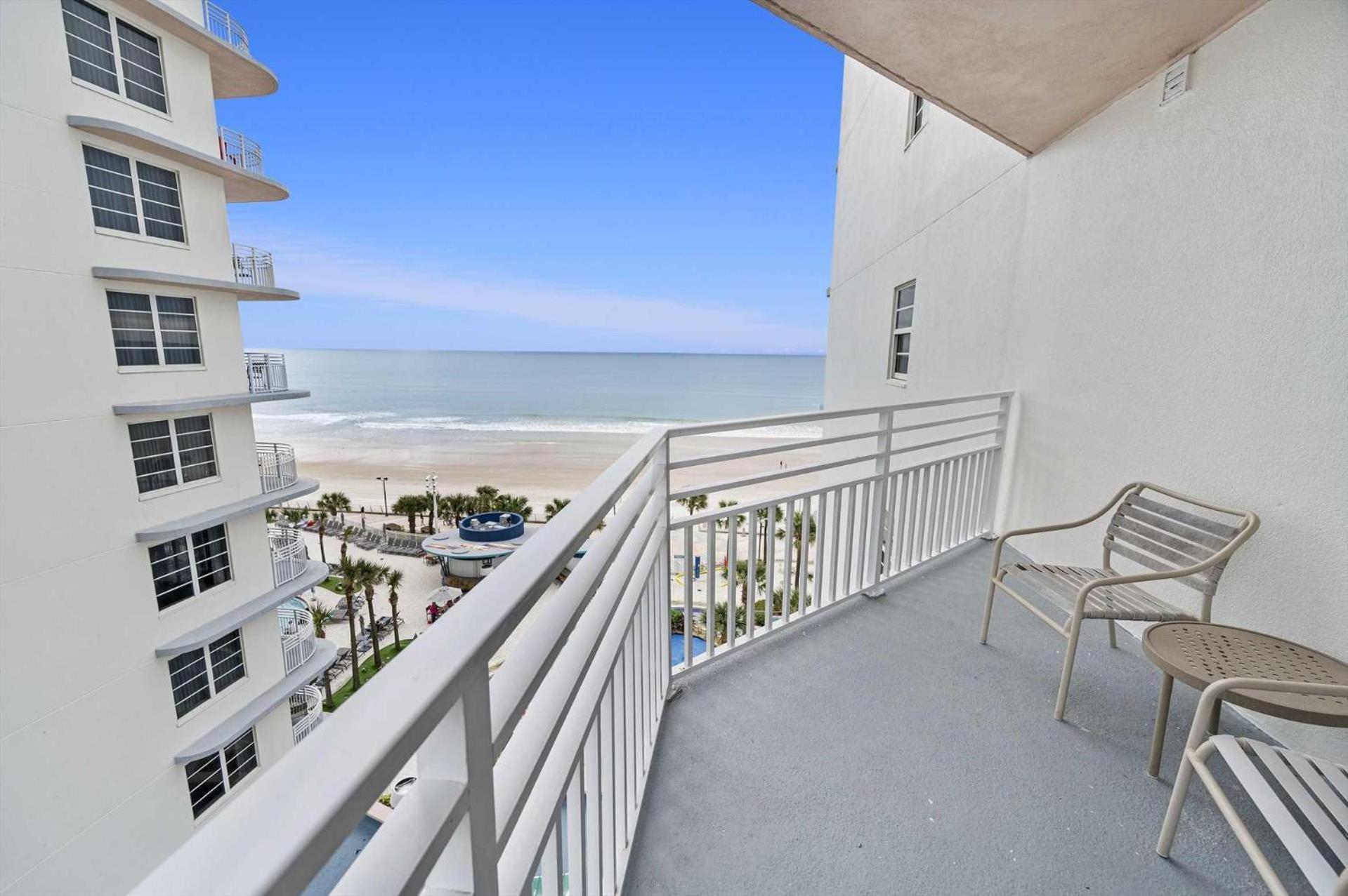 Luxury 8Th Floor 2 Bedroom Condo Direct Oceanfront Wyndham Ocean Walk Resort Daytona Beach | 801 المظهر الخارجي الصورة